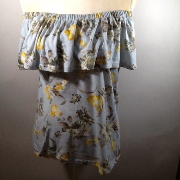 Amang NY | Floral Print  |Straple | Top - Picture 2 of 5